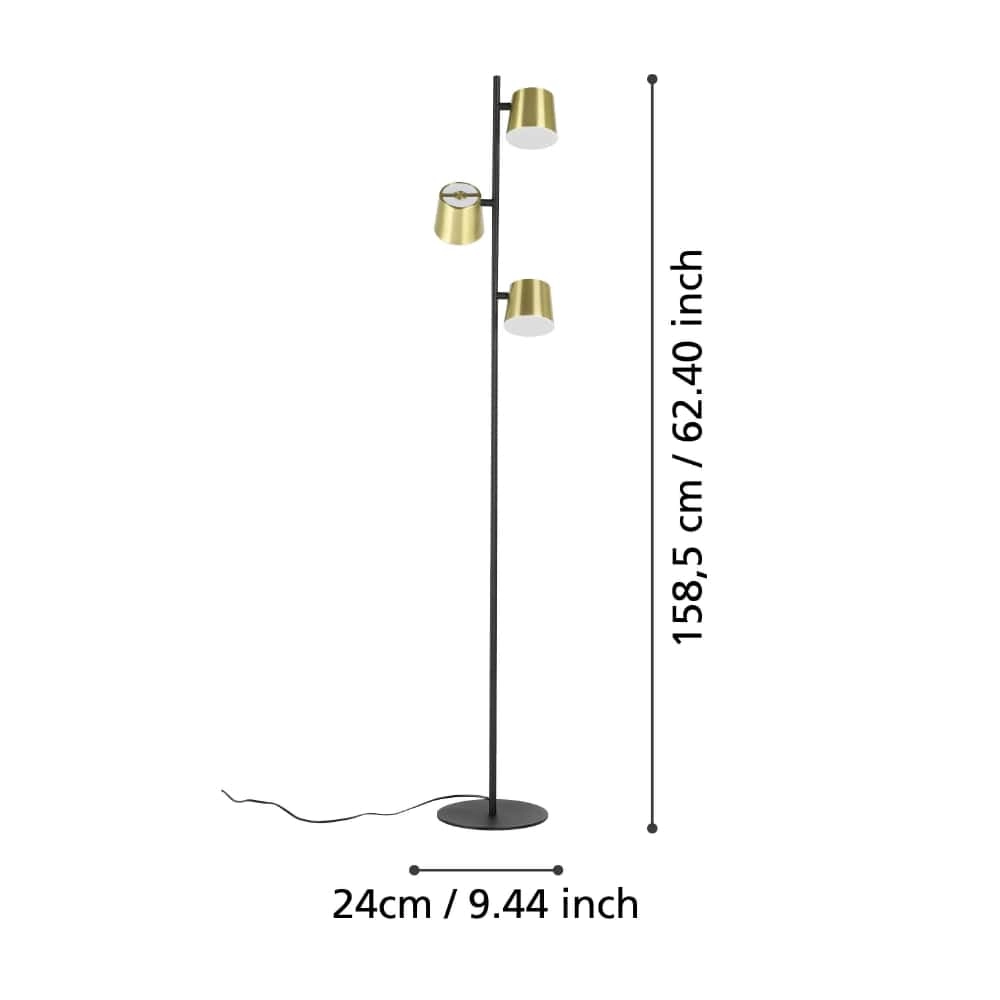 Black with gold floor lamp Altamira Stars of Light 9002759399870