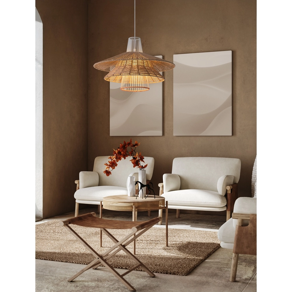 Rattan pendant lamp Kao Ø 50cm Lyora 5212017477279