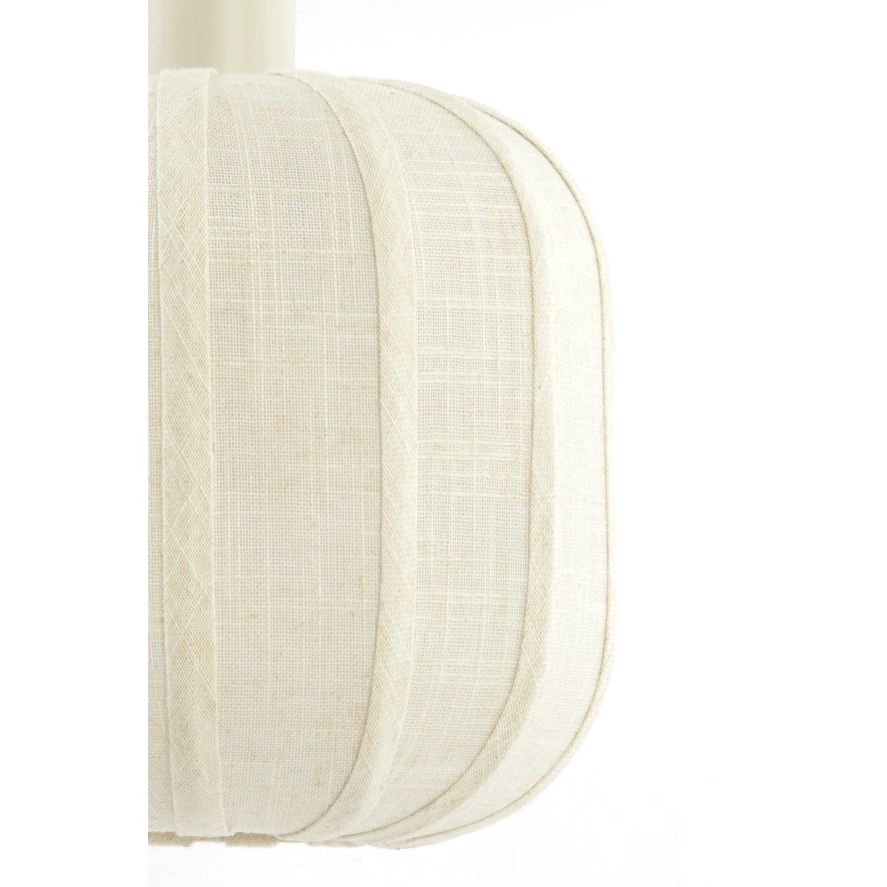 7L vide pendant lamp Tufia linen cream Light & Living 8717807816759