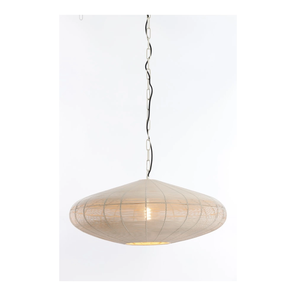 Pendant lamp Bahoto white Ø 60cm Light & Living 8717807705299