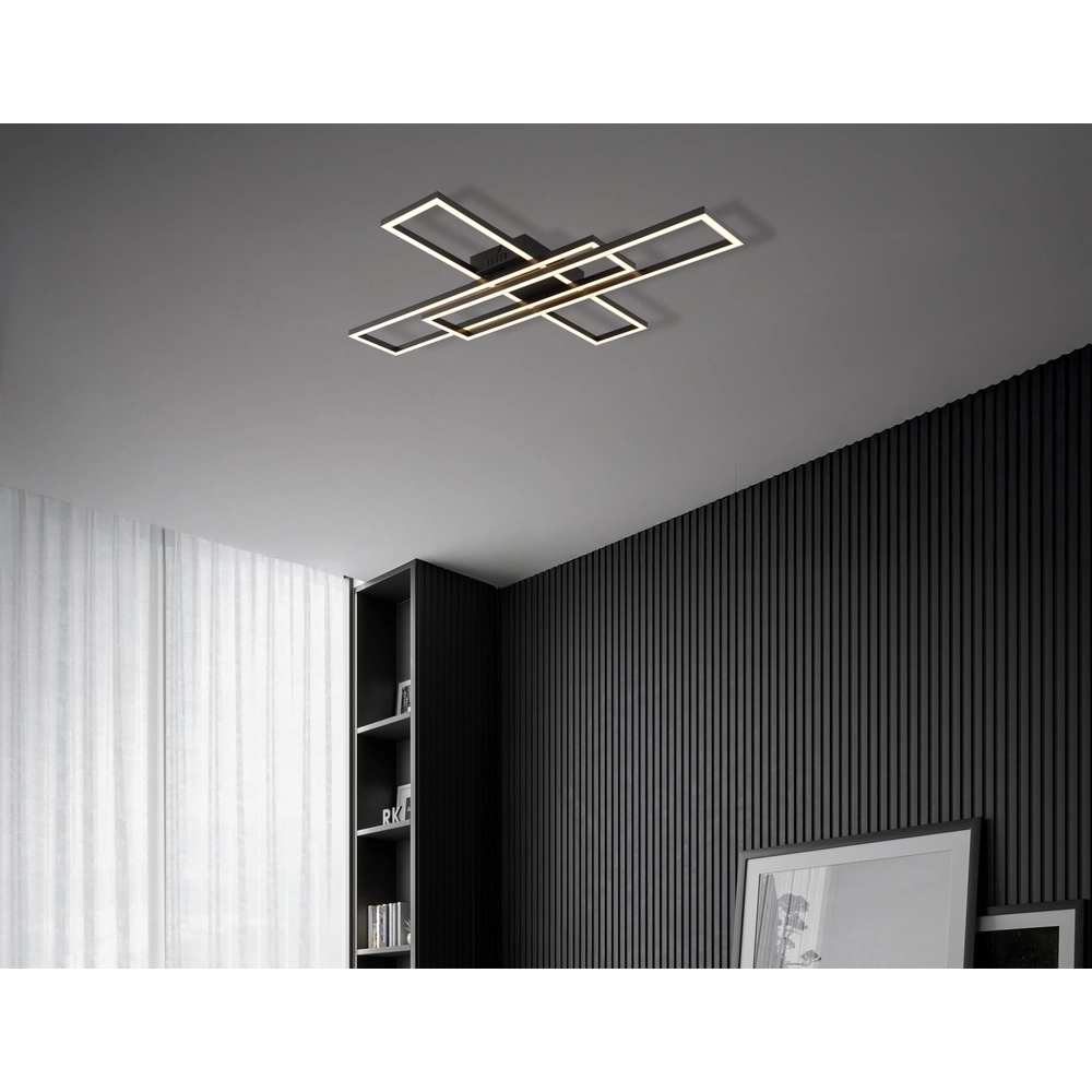 Ceiling lamp Tatjana Black Globo 9007371569311