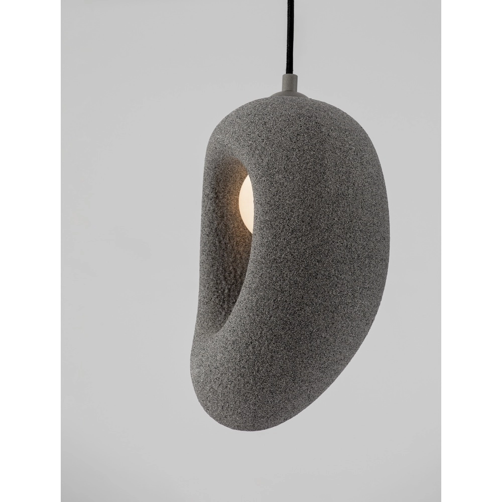Natural pendant lamp Tempus grey 30cm Lyora 5212017476838