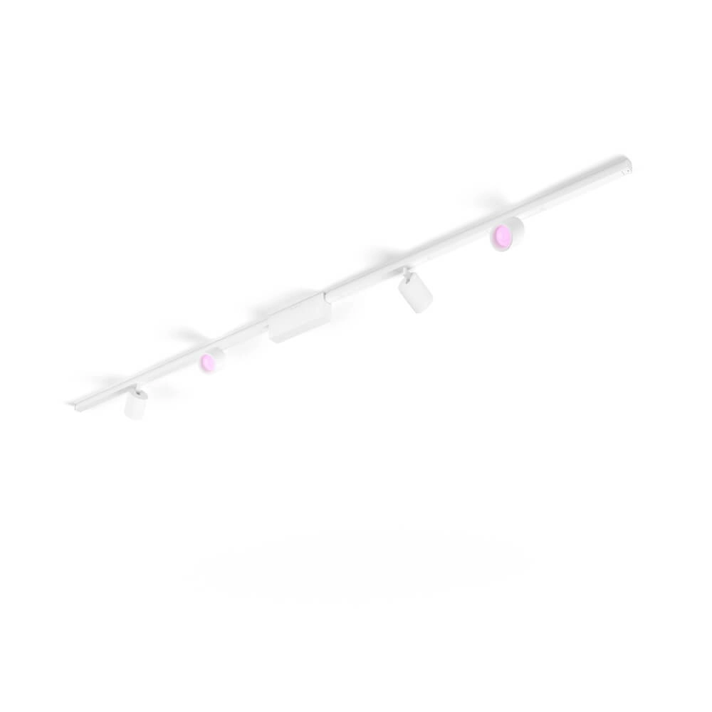 Hue Perifo - White and color set of 4 spots white Philips 8719514407787