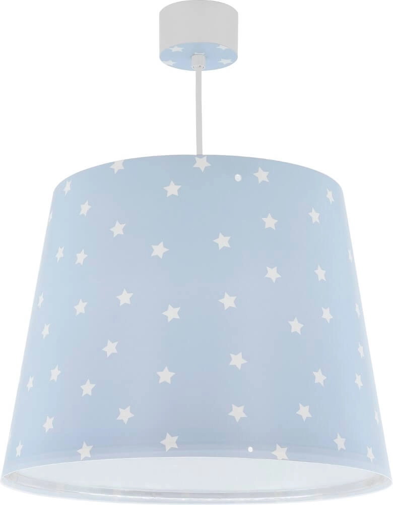 Children's room pendant lamp Star Light soft blue