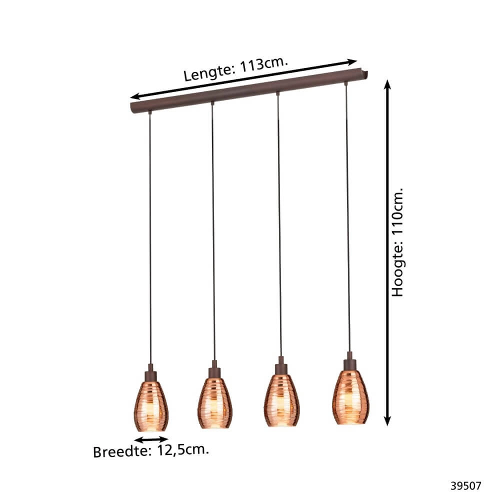 Pendant lamp Siracusa Stars of Light 9002759395070