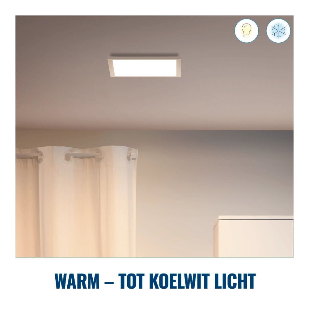 Ceiling light Panel white - 12W WiZ 8719514554894