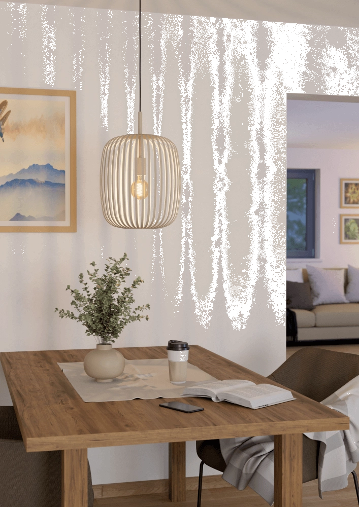 Dining table pendant lamp Romazzina Ø 32.5cm Eglo 9008606244300
