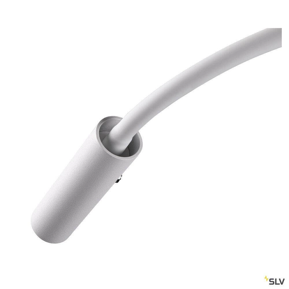 Flexible bedside lamp Karpo Goose white SLV 4024163262361