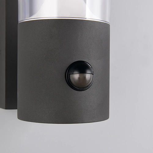 Wall lamp Tagus anthracite with sensor Trio 4017807686821
