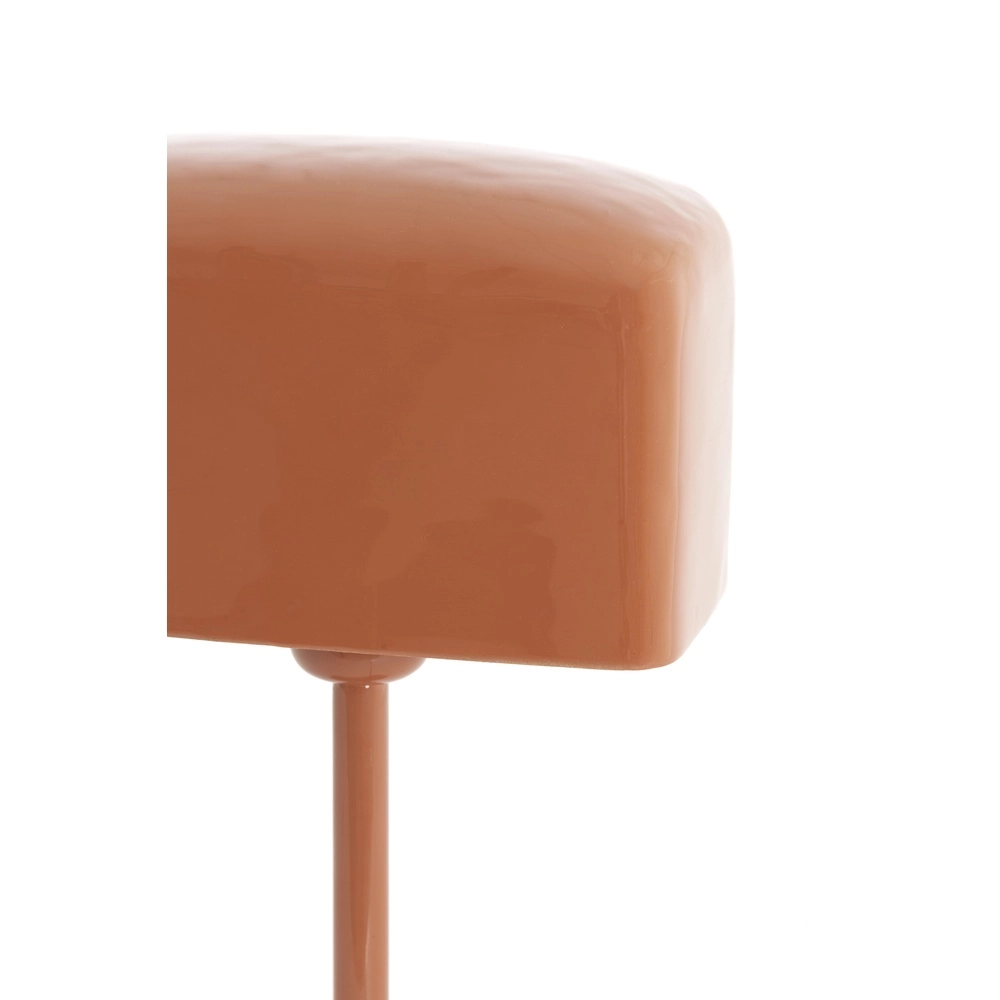 Bedside Lamp Elenie 20x10cm - gloss dark orange Light & Living 8717807818753