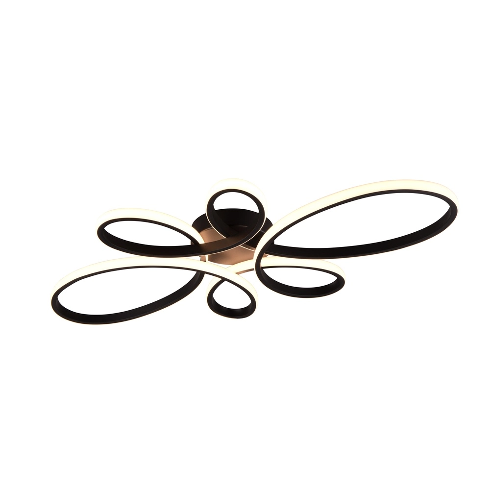 Design ceiling lamp Fly black