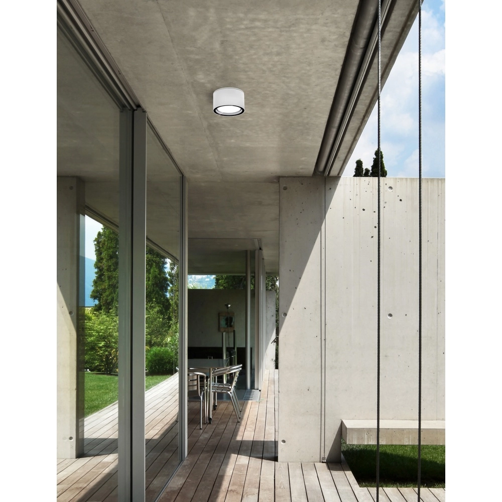 Round ceiling lamp Focus Ø 10cm white Lyora 5212017409133