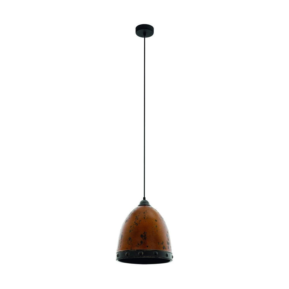 Classic pendant lamp Redhill Ø 31.5cm brown