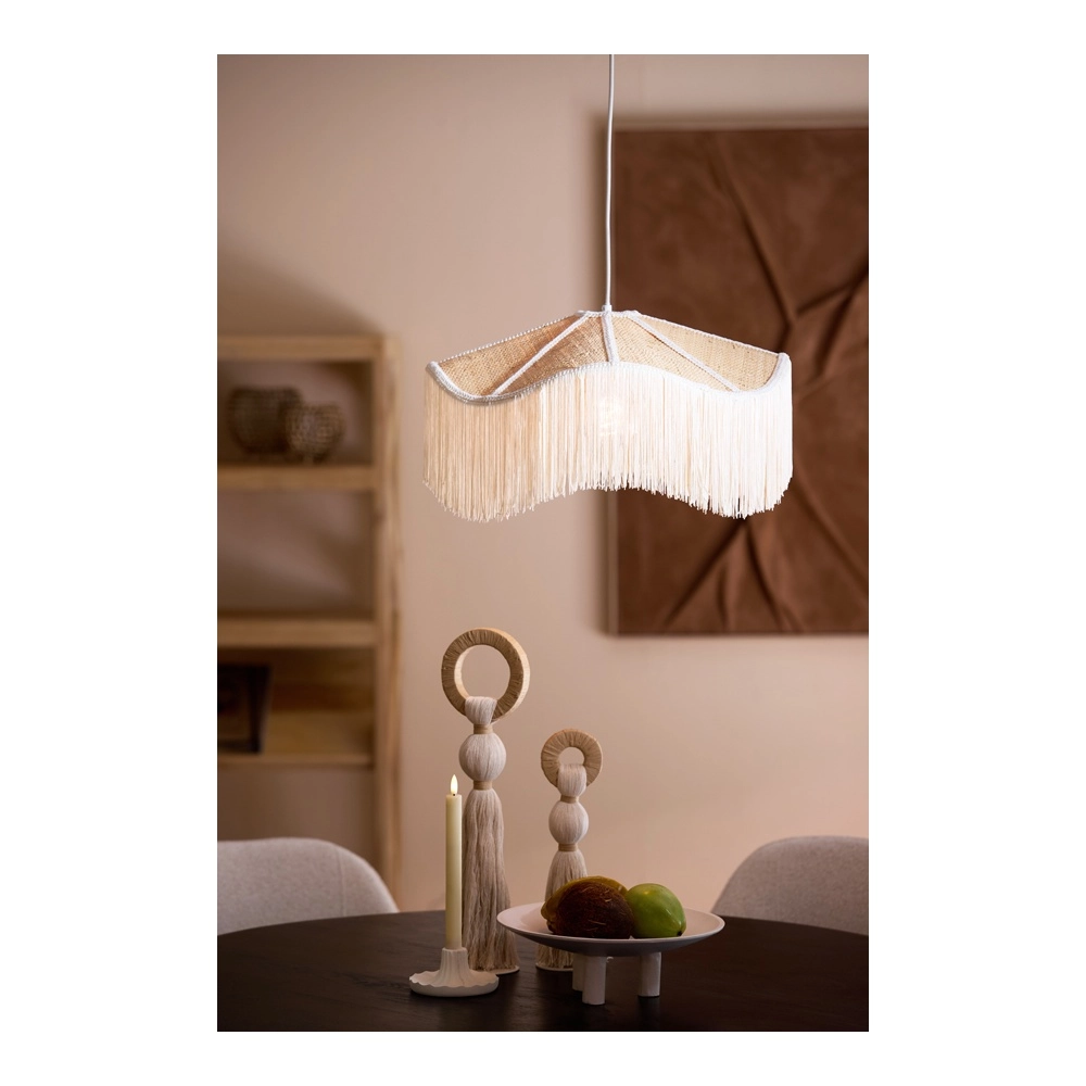 Pendant lamp Tiffany white Ø 40cm Light & Living 8717807831738