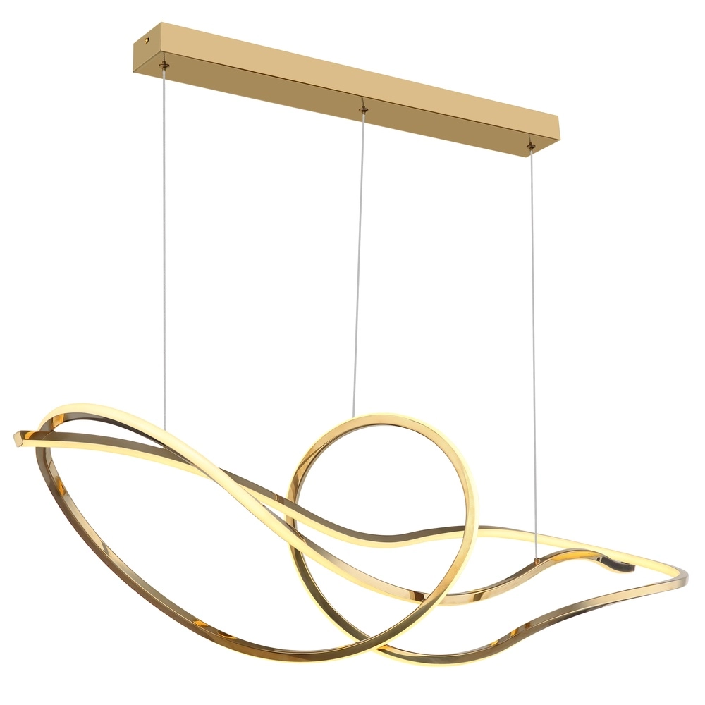 Golden pendant lamp Iduna Modern Globo 9007371507429