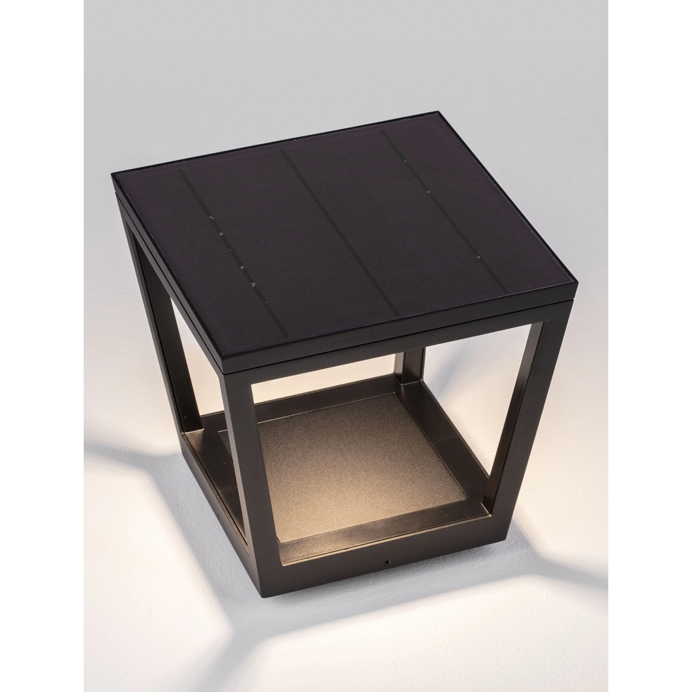 Solar lamp Cuppa anthracite