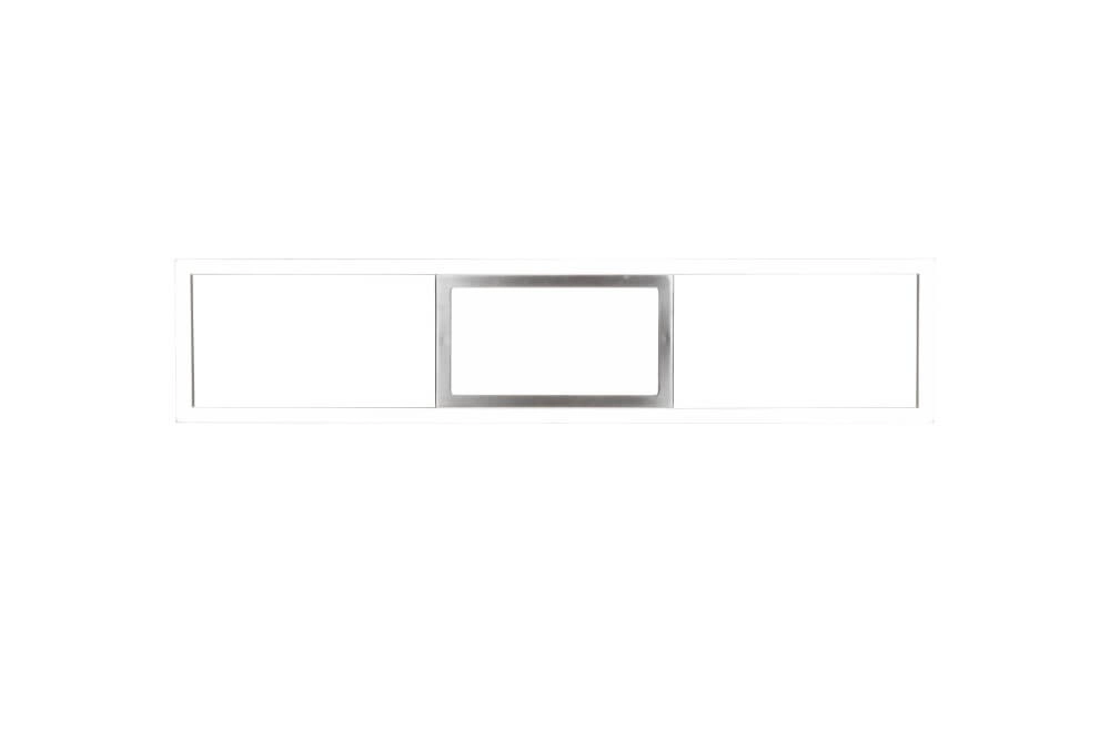 Stainless steel LED ceiling lamp Rigido Trio 4017807538830
