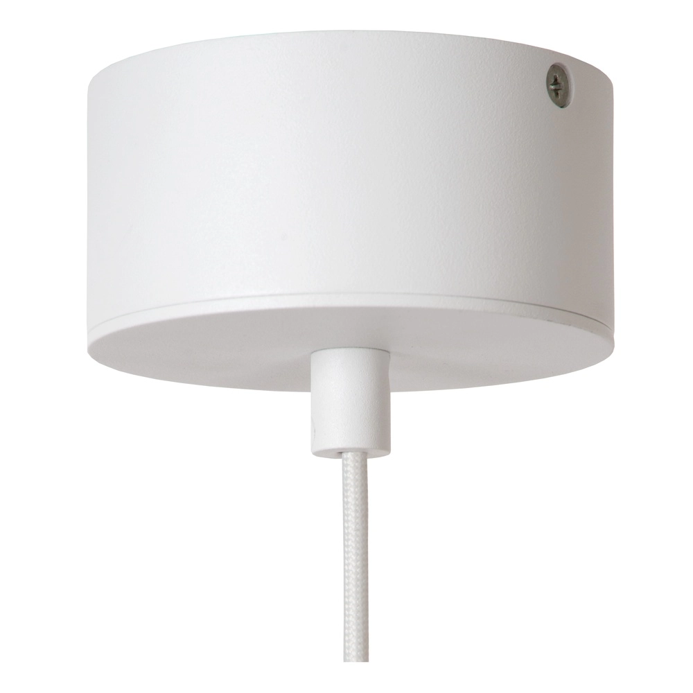 Design pendant lamp Kenneth white Ø 60cm Premium by Lucide 5411212410467