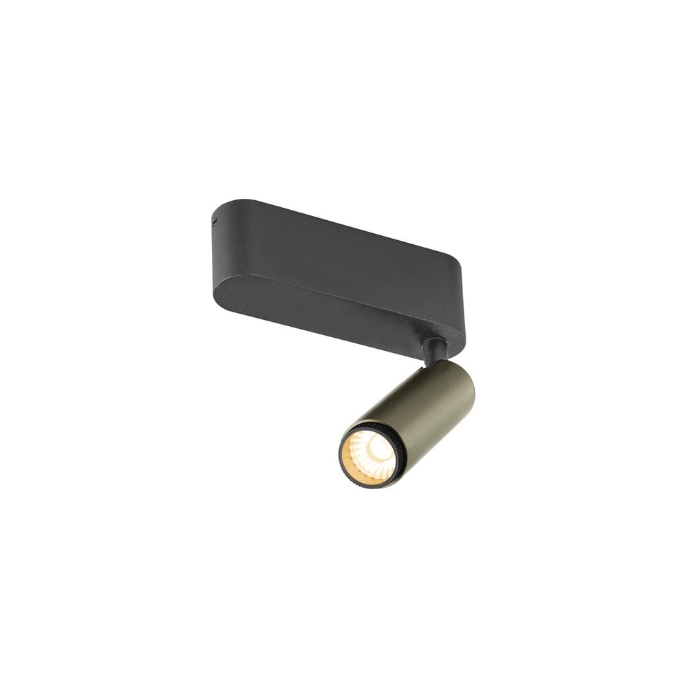 Surface-mounted spot Grip! S bronze with black 2700K SLV 4024163304962