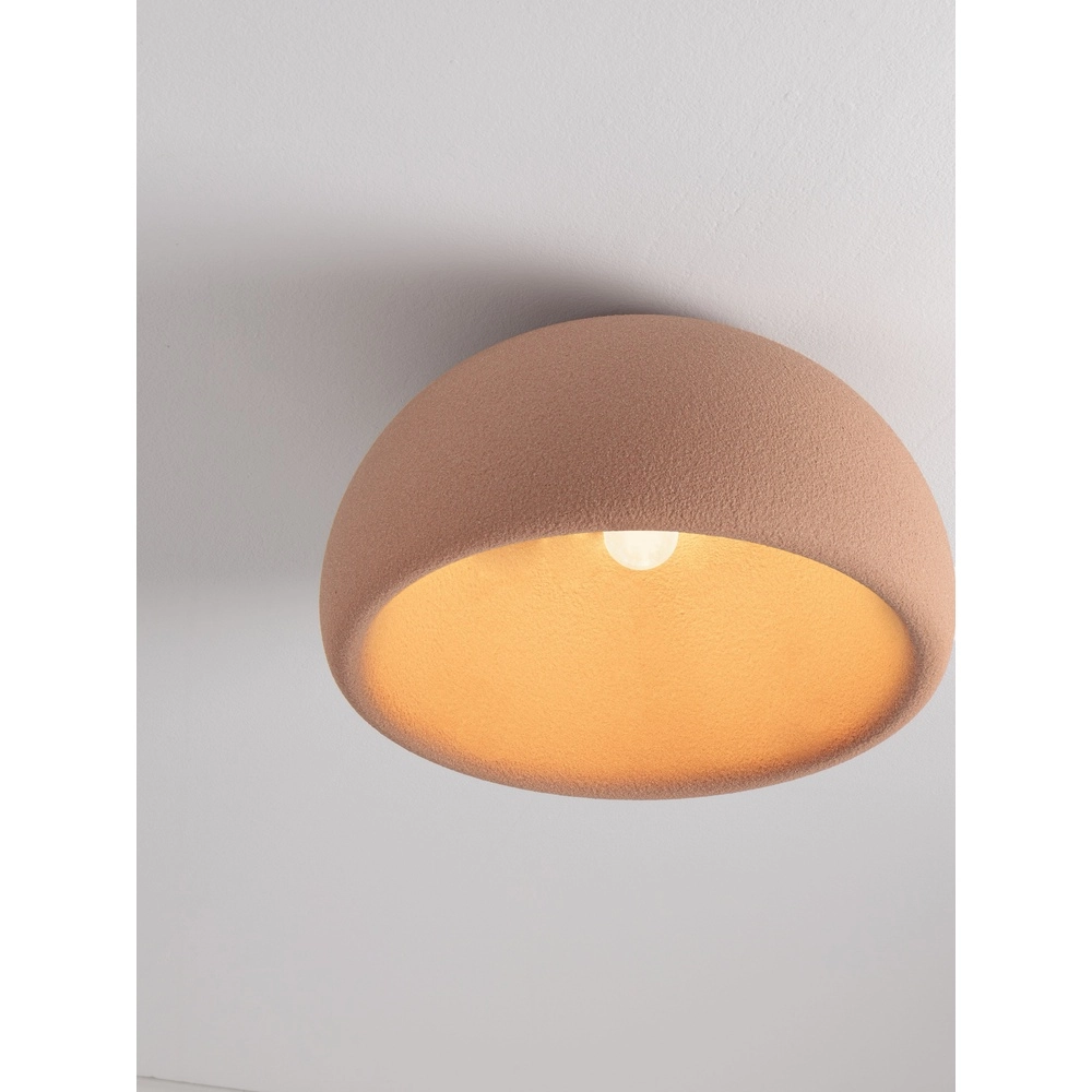 Modern ceiling lamp Davo terracotta Ø 50cm Lyora 5212017495716