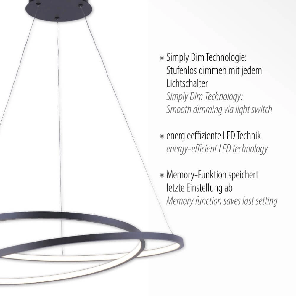 Pendant lamp Roman design Paul Neuhaus 4012248324028