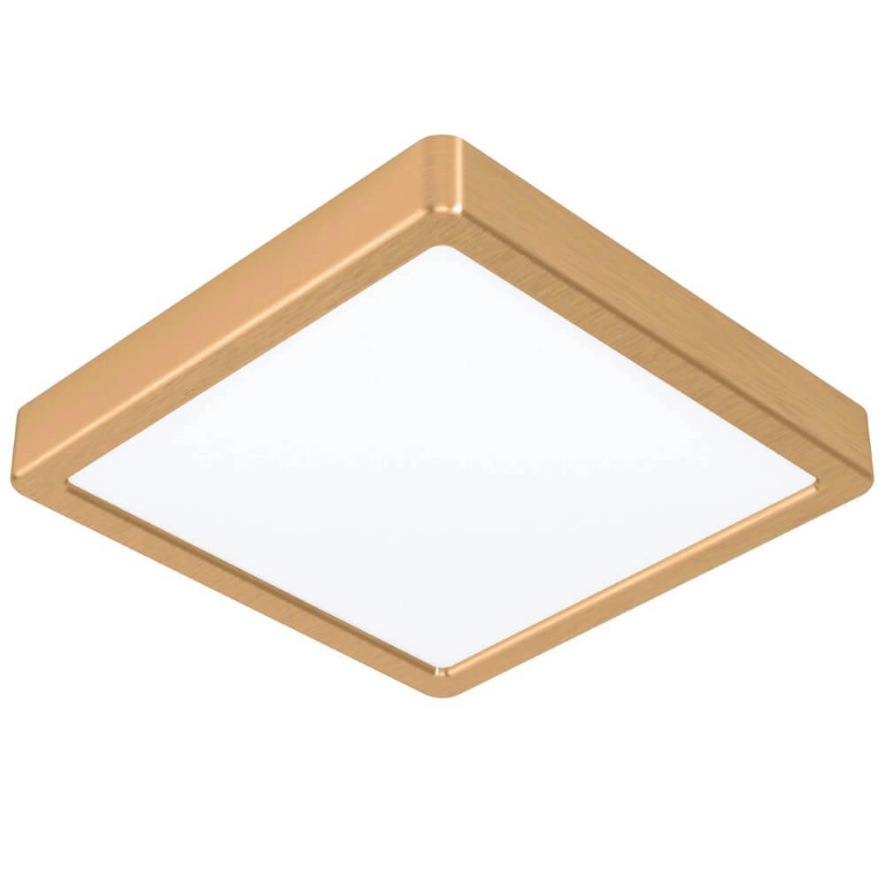 Brass ceiling lamp Fueva 5 21 by 21cm