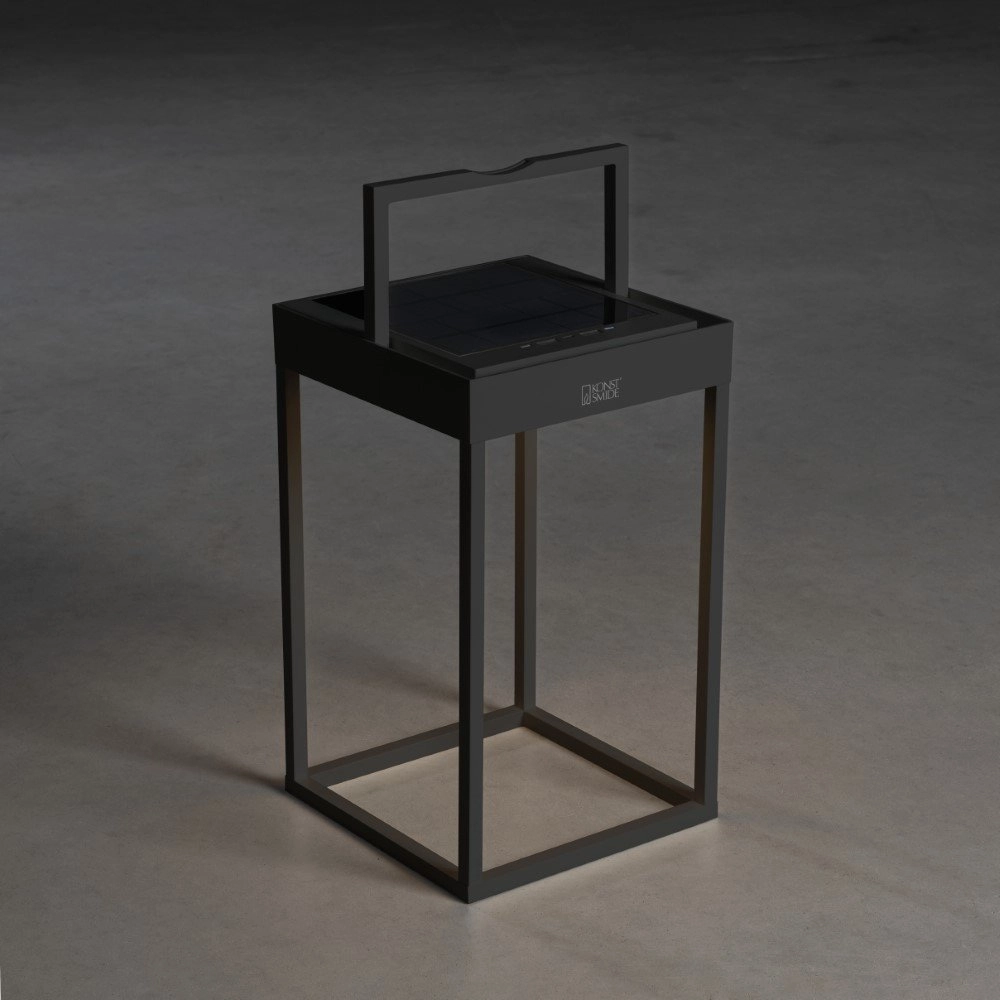 Mobile table lamp Portofino black KonstSmide 7318307815757