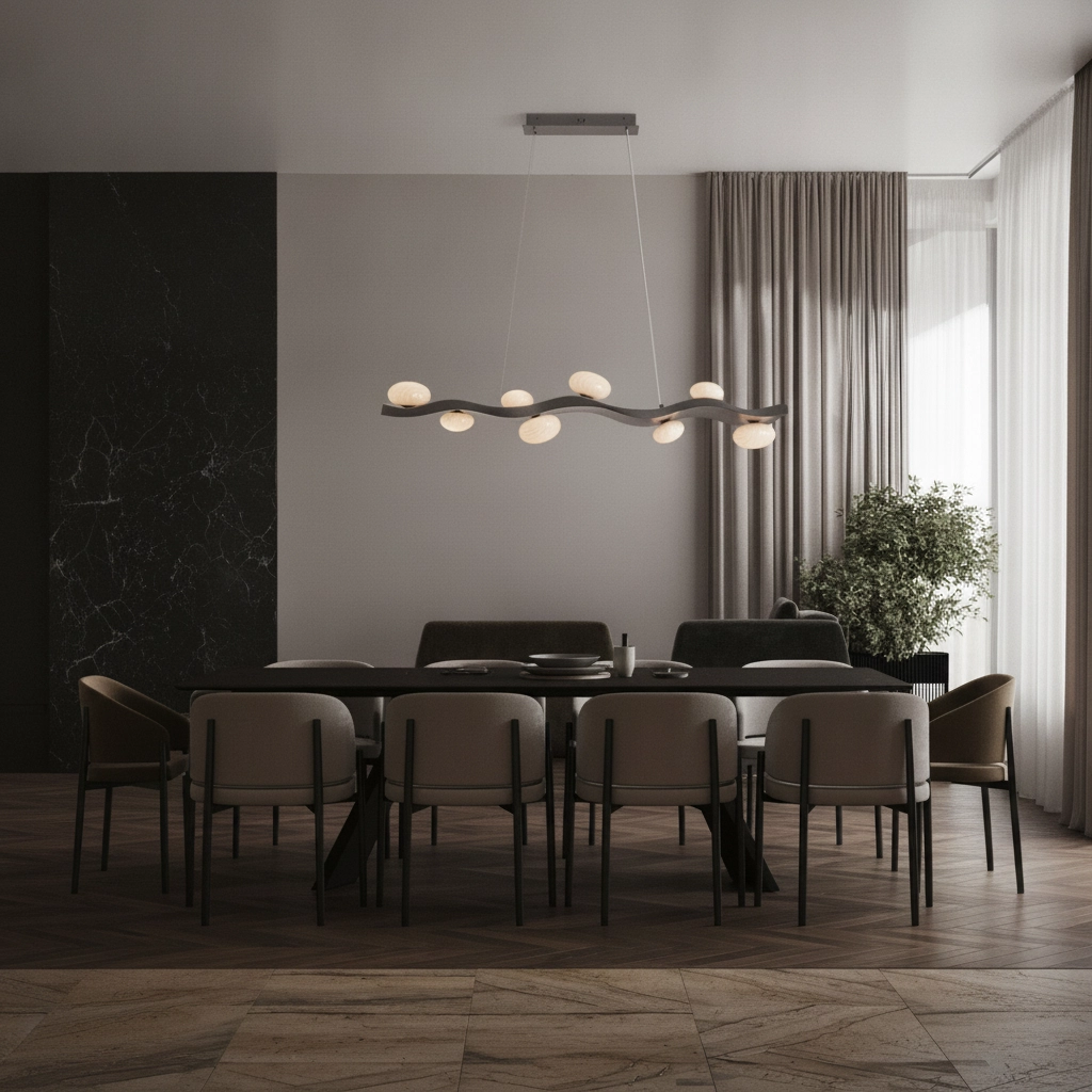 Black pendant lamp Severo Design
