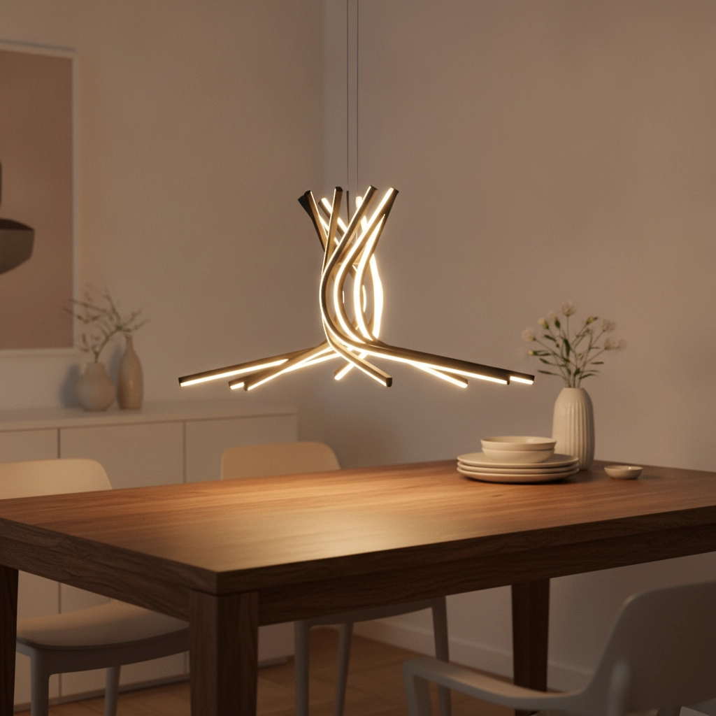 Design pendant lamp Narvi M black Ø 80cm