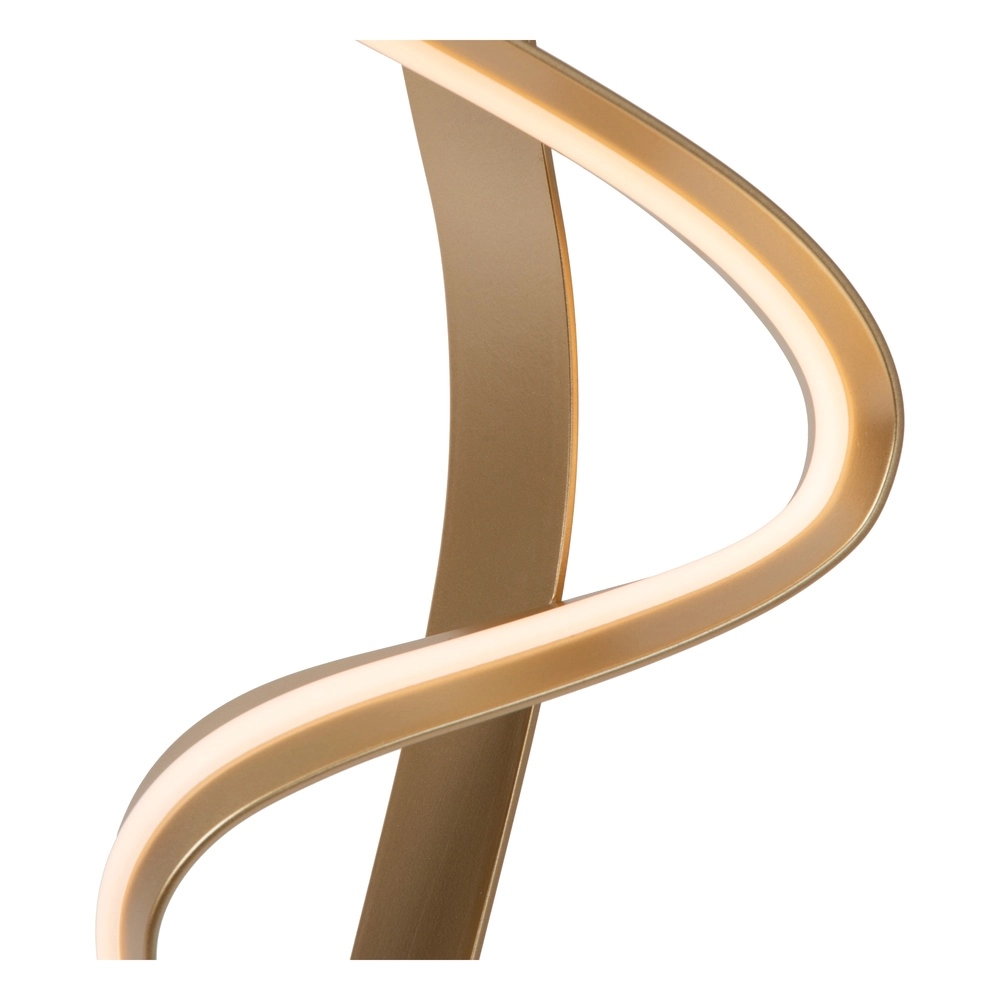 Table lamp Lambada curl gold Premium by Lucide 5411212520876