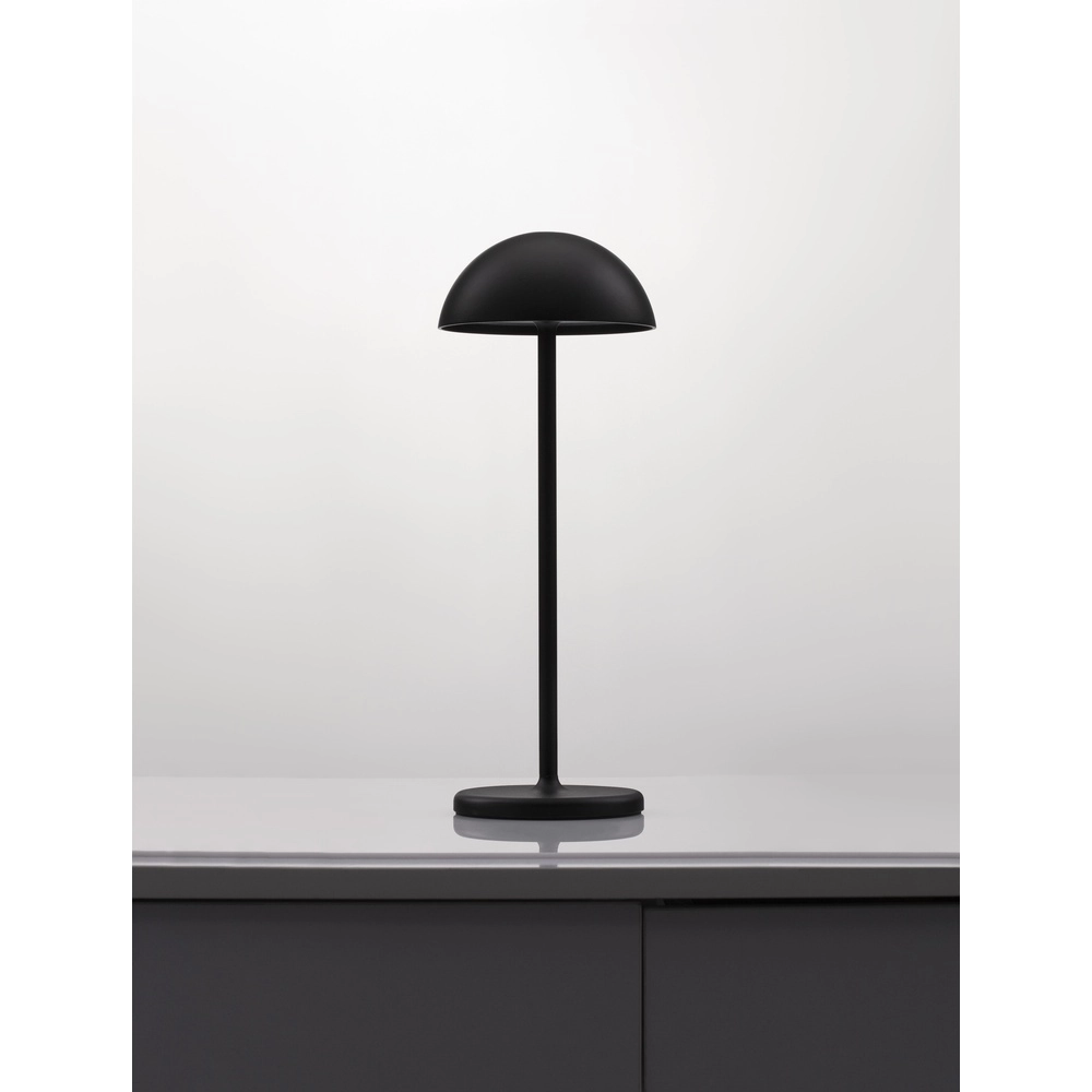 Black table lamp Rose black Lyora 5212017439628