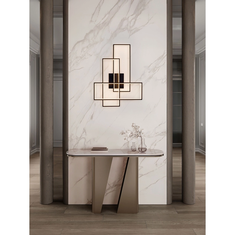 Wall lamp Alis Design black