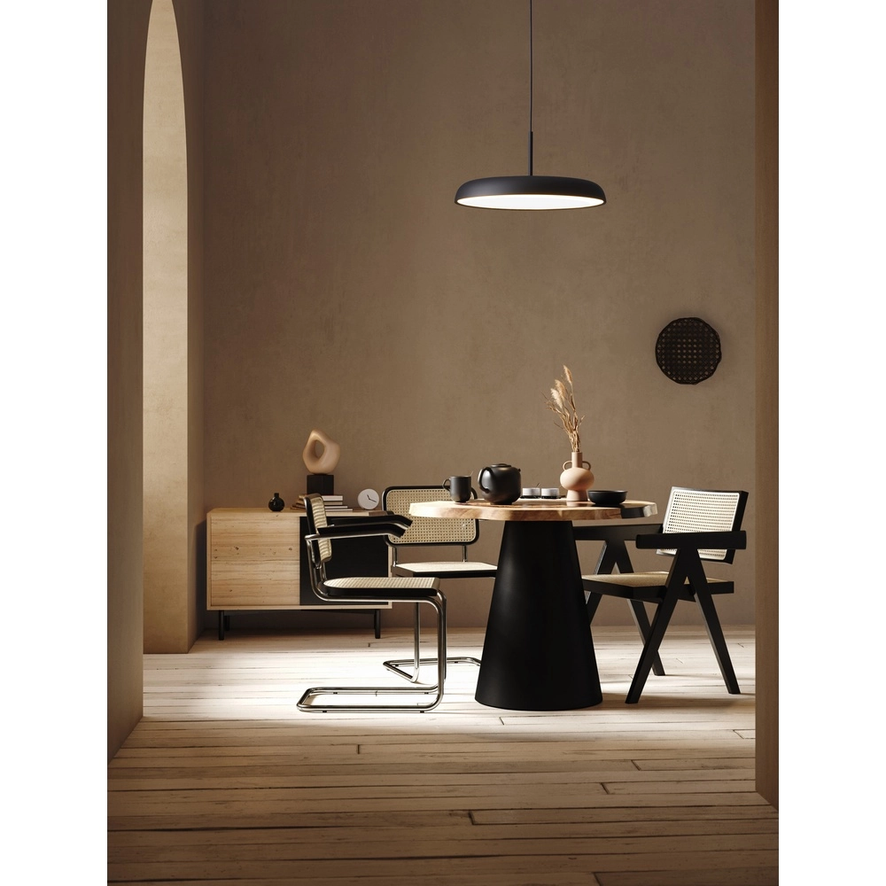 Pendant lamp Linus black Ø 45cm