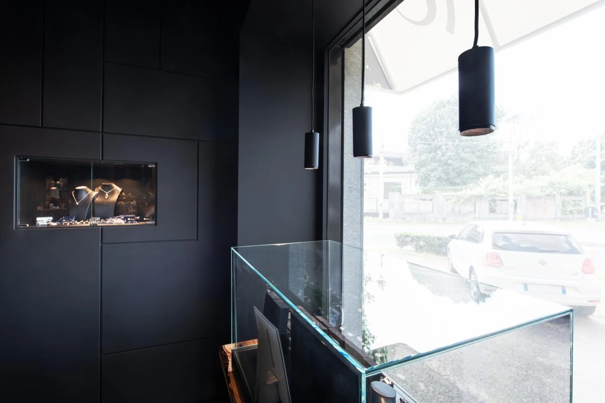 Pendant lamp Numinos M black 2700K - 60deg SLV 4024163243940