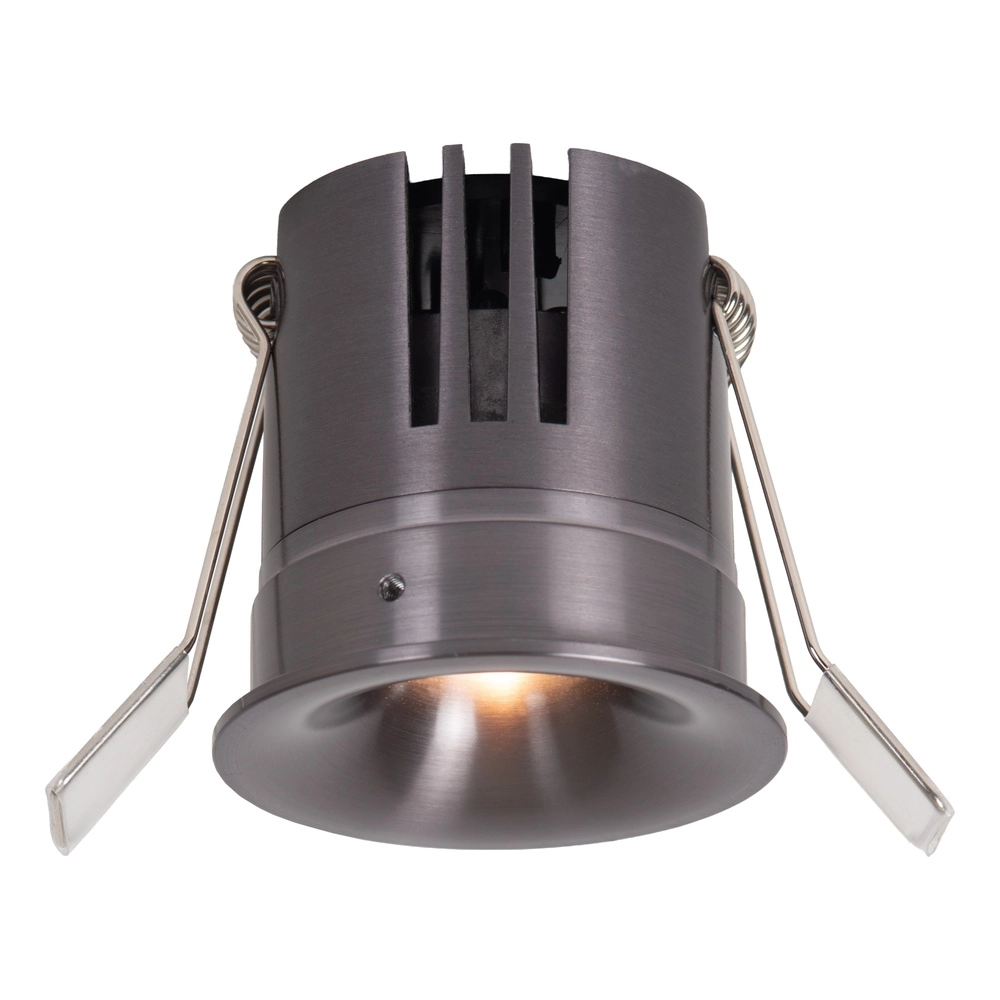 Recessed spotlight Snax grey Ø 6cm