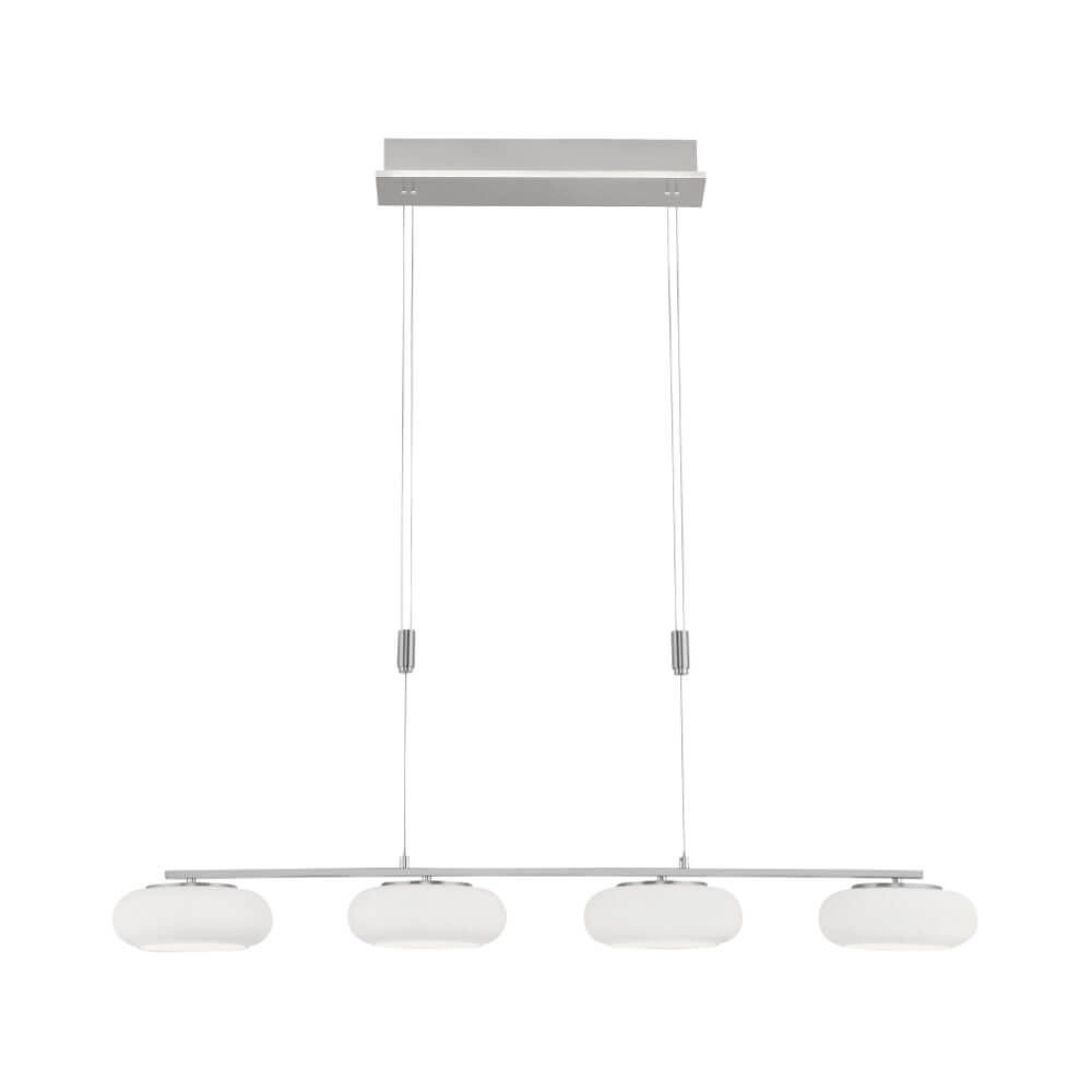 4-light pendant lamp Q-Etienne metal straight Paul Neuhaus 4012248350461