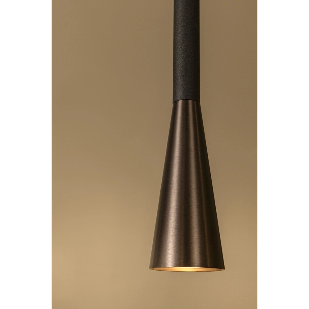 Design pendant lamp Joakim 1-light coffee brown Premium by Lucide 5411212242112