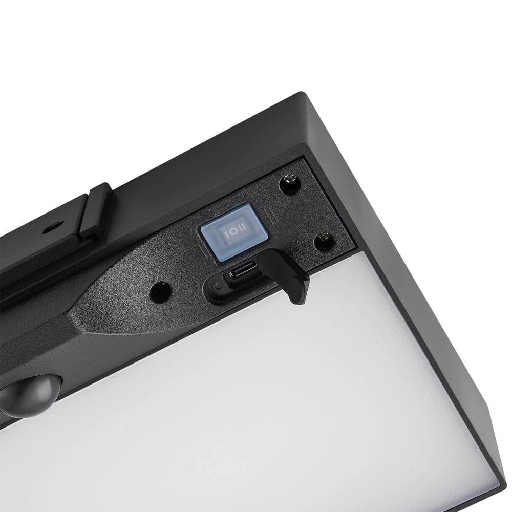 Solar wall lamp Monay black rectangle Nordlux 5704924023538