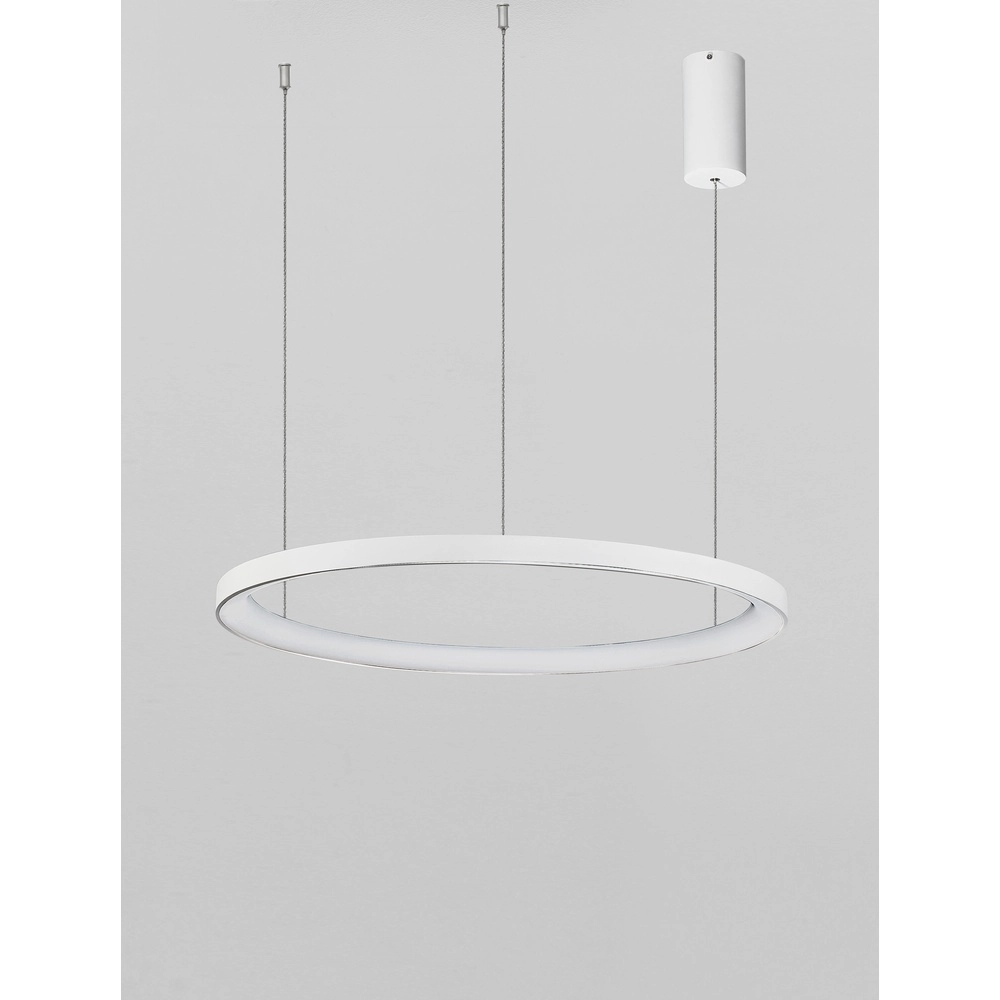 Design pendant lamp Pertino white Ø 58cm 2700K Lyora 5212017446046