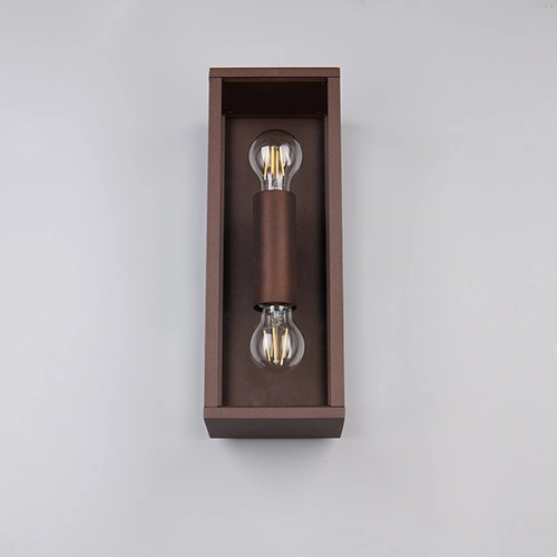 Modern wall lamp Garonne M rust brown Trio 4017807687392