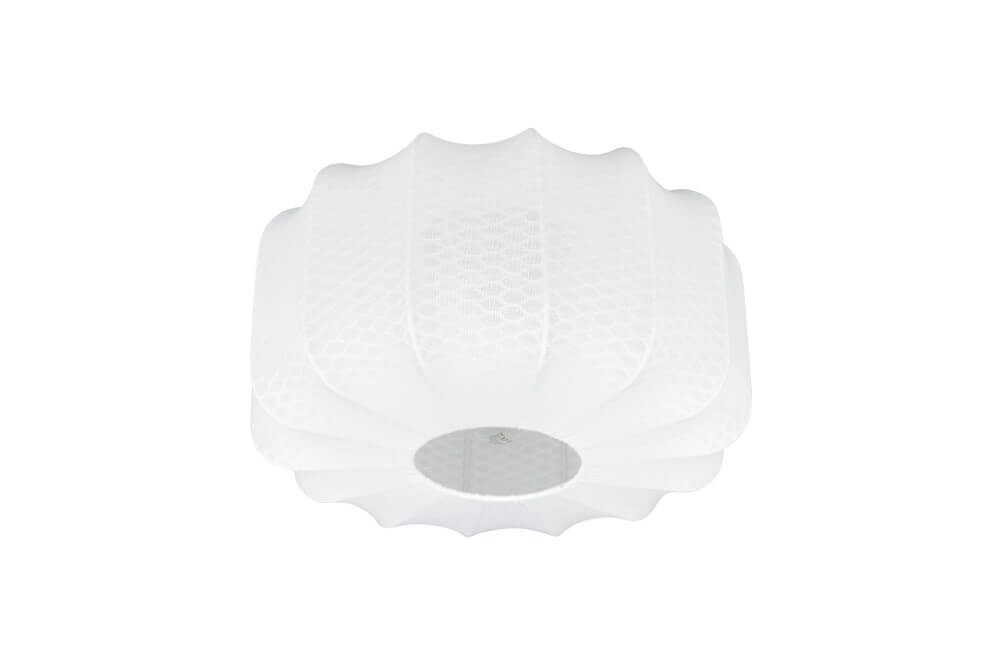 White design ceiling lamp Madleine Ø 40cm Trio 4017807638257