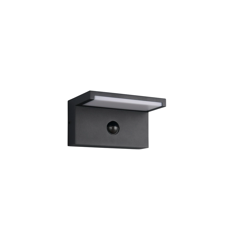 Modern wall lamp Ravi anthracite with sensor Trio 4017807686890
