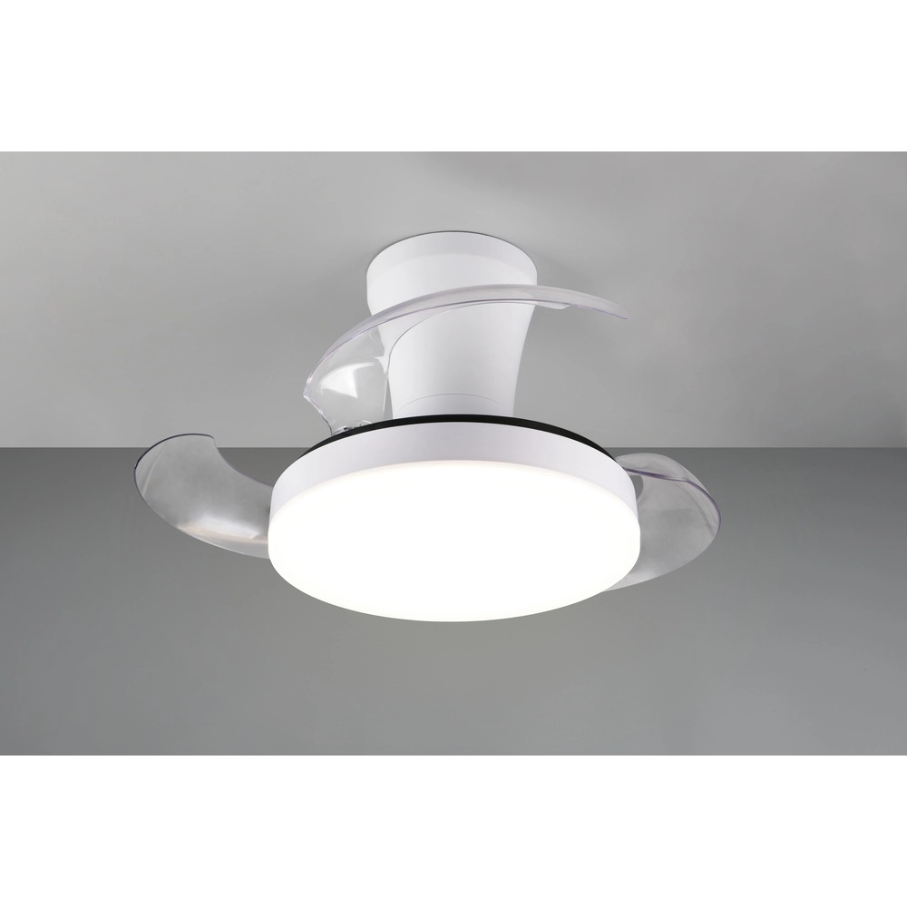 Ceiling fan Tampere white Ø 71cm Trio 4017807688948
