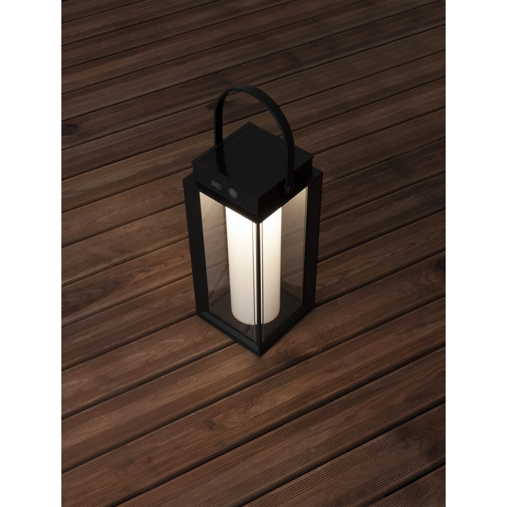 Solar table lamp Verhal anthracite