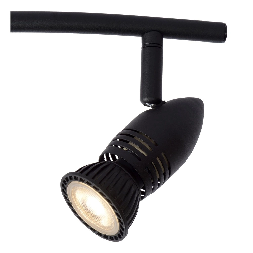 Ceiling spotlight Caro 4-light black Lucide 5411212134257
