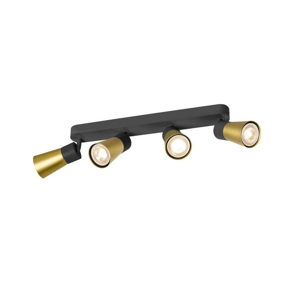 Mockery Puri 2.0 Cone Black-Gold 4-Lights