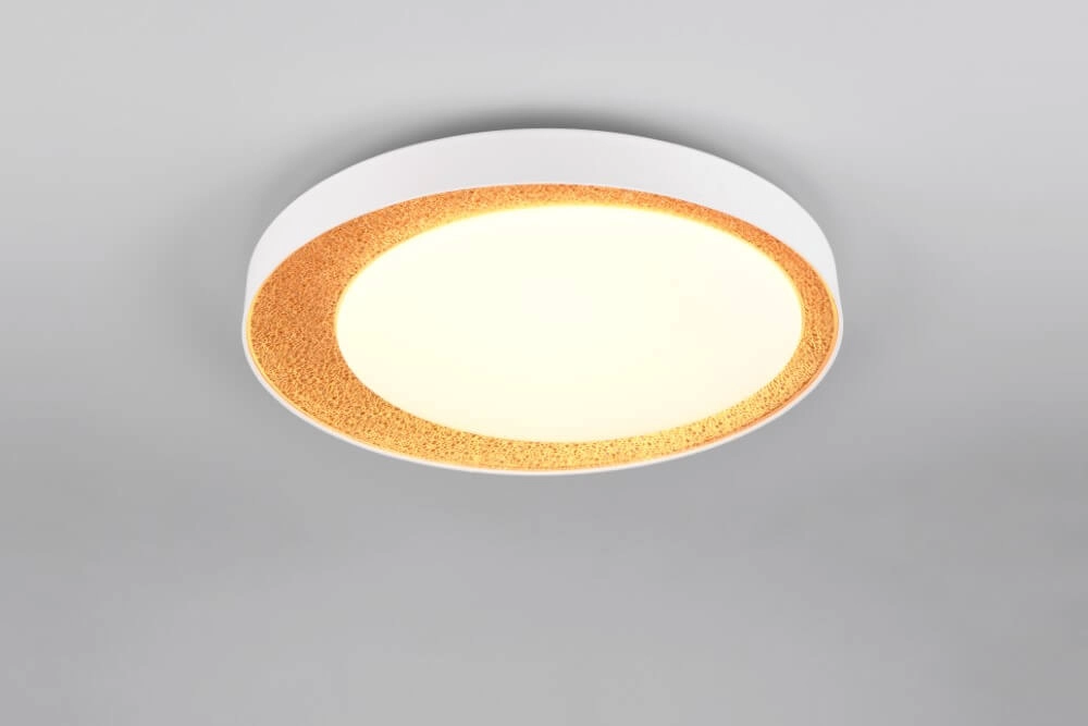 Beautiful LED ceiling light Aleta Ø 45cm - gold