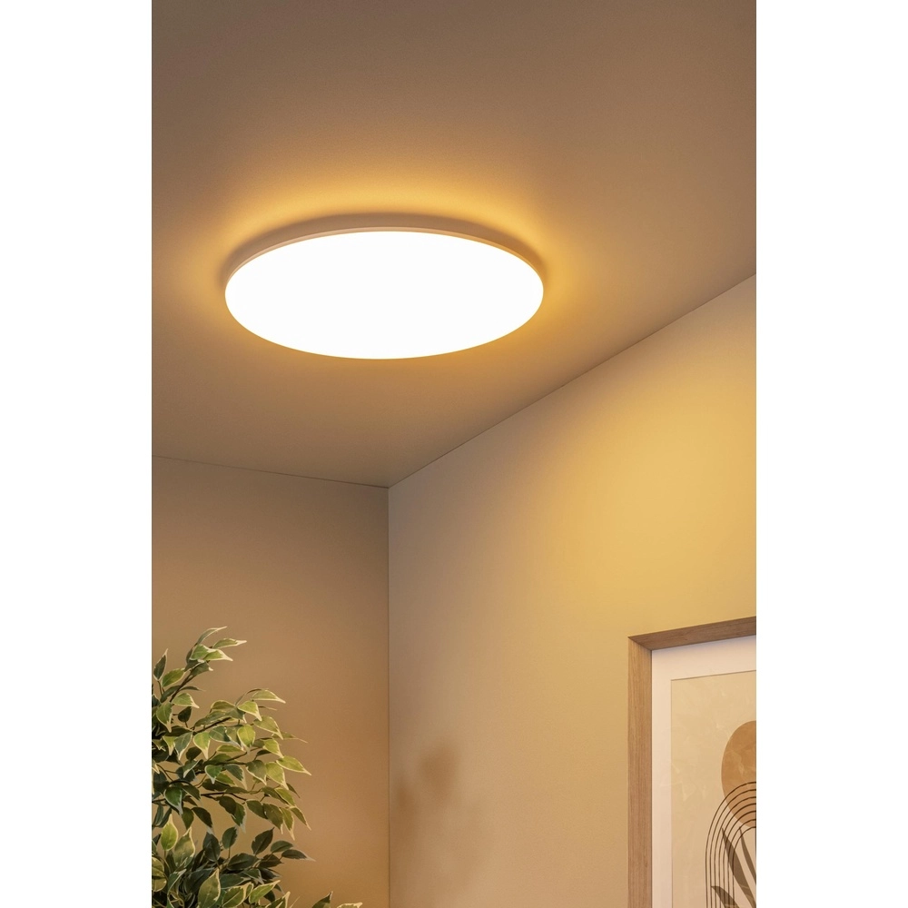 ceiling light Olson Ø 45cm white - IP44 Lucide 5411212792259