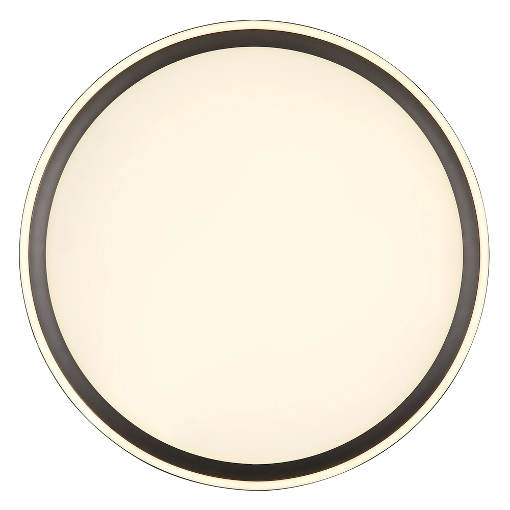 Sleek ceiling light Dublin Ø 40cm grey Globo 9007371447084