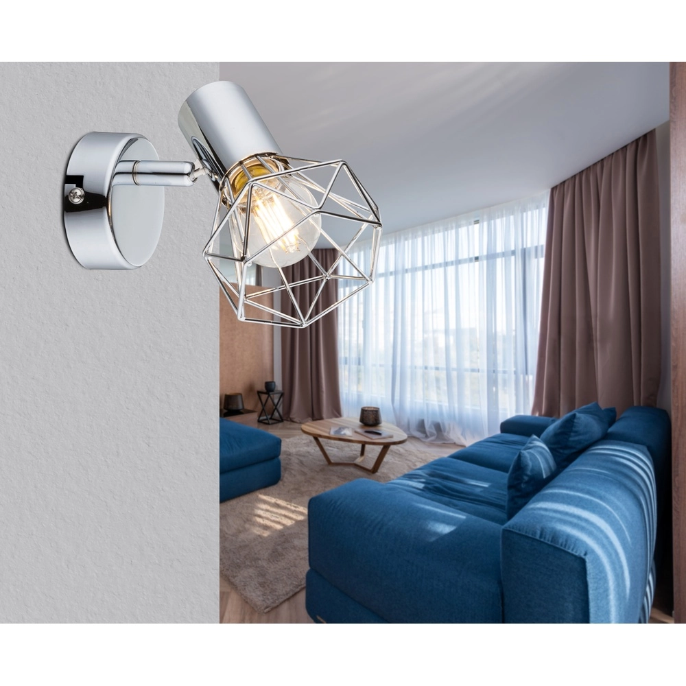 Wall lamp Xara I chrome Globo 9007371325290